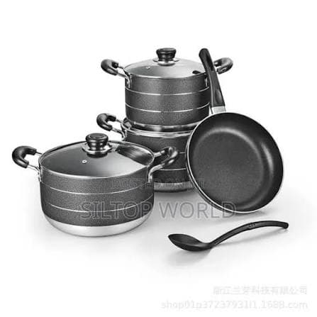 Nonstick 8pcs With Frying Pan
